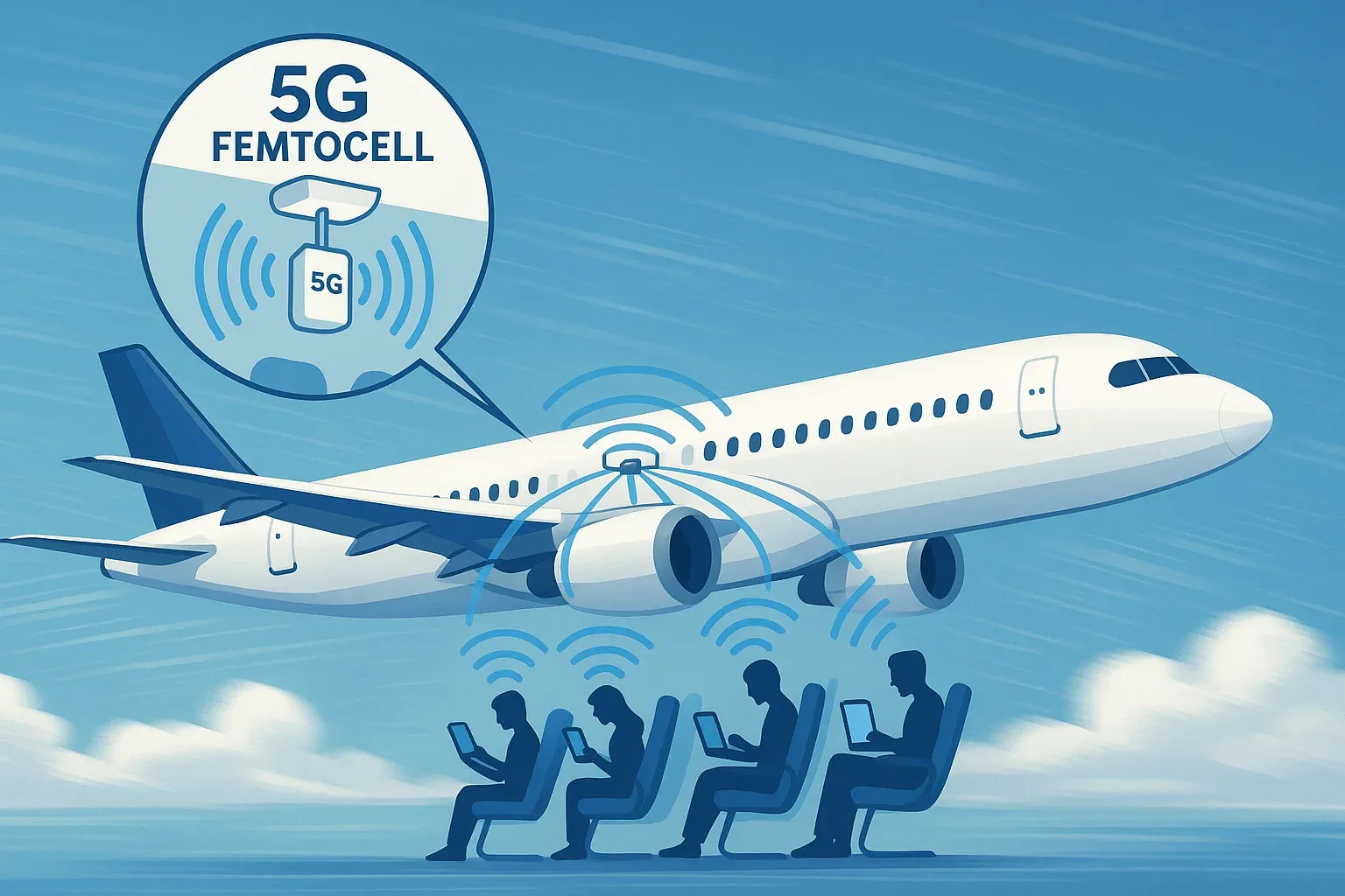 5G Private Network for Next-Generation In-Flight Connectivity